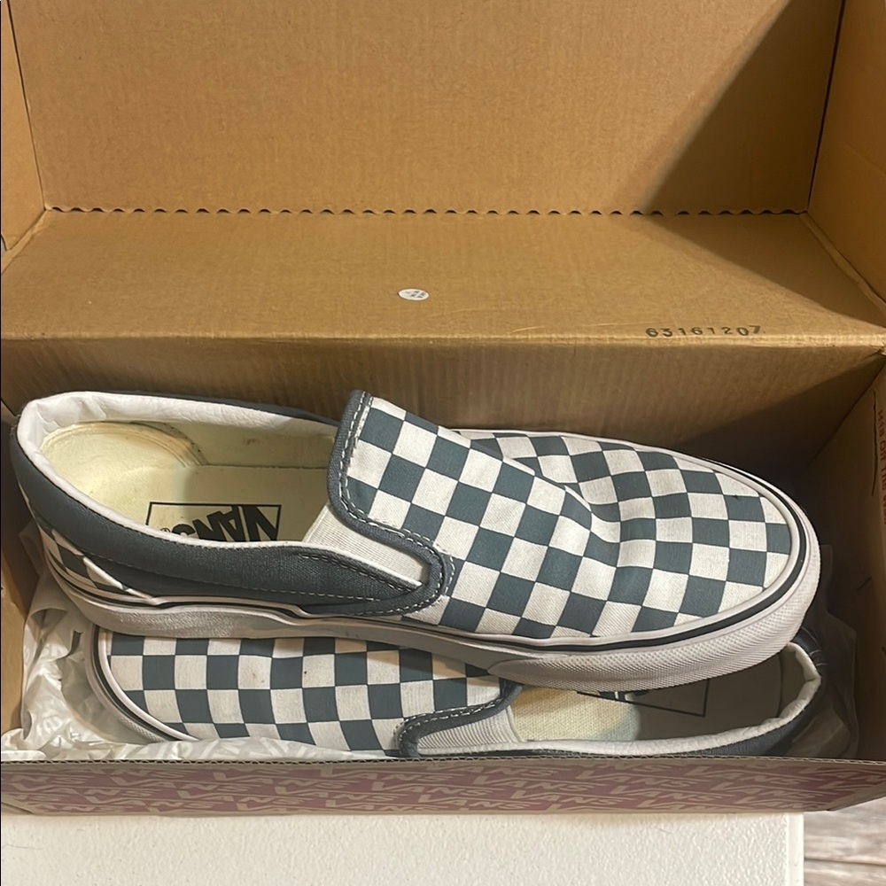 Vans Checkerboard Slip-On Sneakers